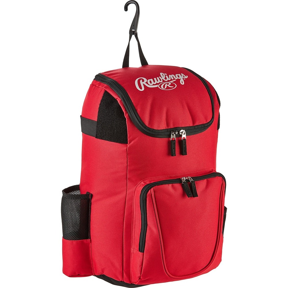 Rawlings BAT Baseball Backpack, Red